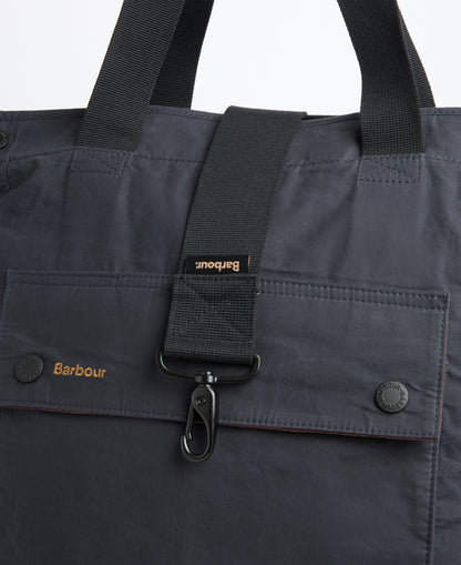 BARBOUR TRANSPORT 3 WAY TOTE/ BACKPACK - NAVY