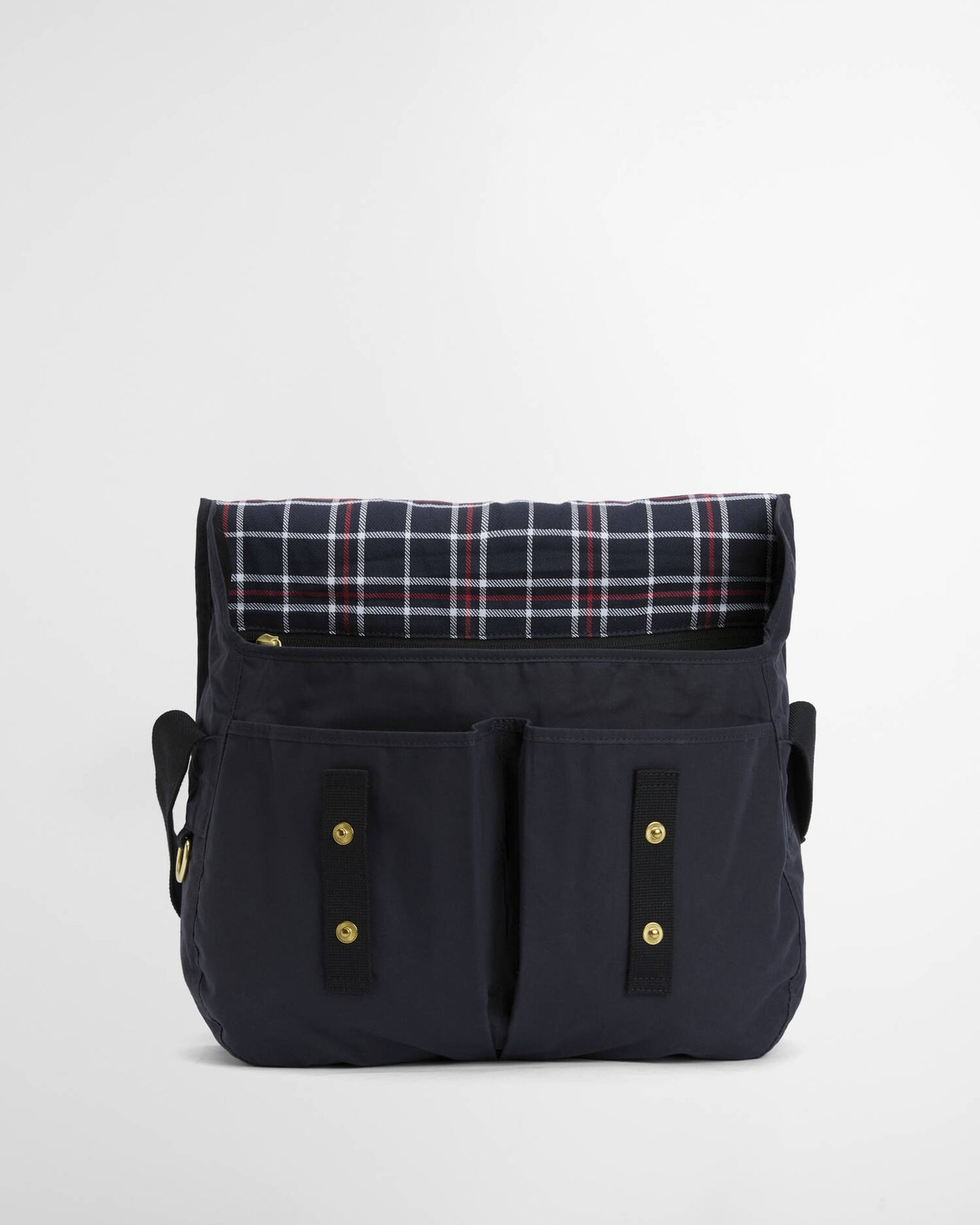 BARBOUR TRANSPORT RIEVER CROSSBODY BAG - NAVY