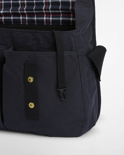 BARBOUR TRANSPORT RIEVER CROSSBODY BAG - NAVY