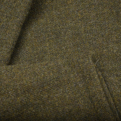 USED CAMO 'TISSERAND' CHORE JACKET - FOREST GREEN TWEED