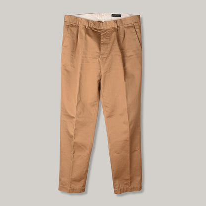 USED EAST HARBOUR SURPLUS MARTIN PLEATED TWILL CHINO