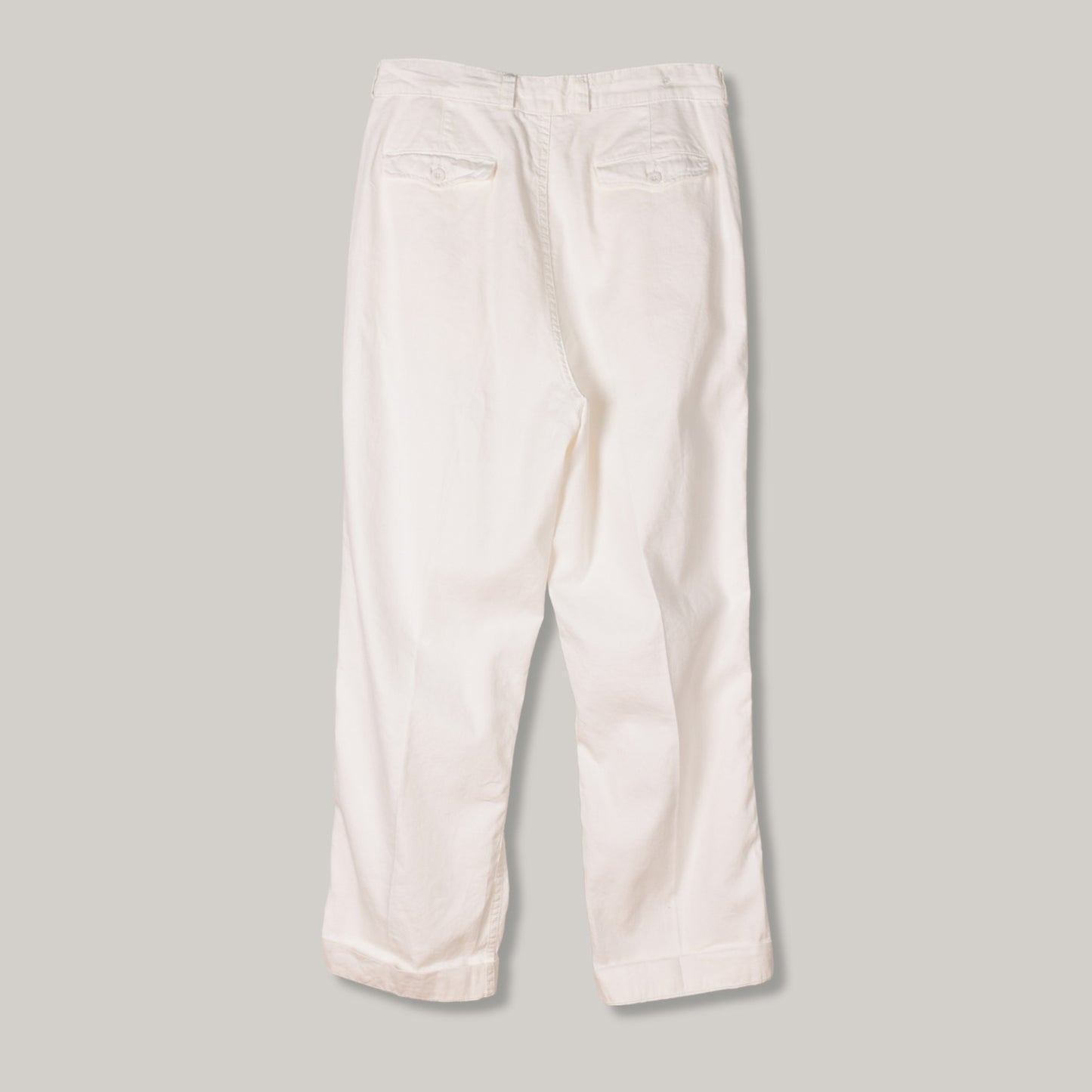 USED CASATLANTIC TANGER PANTS - OFF WHITE