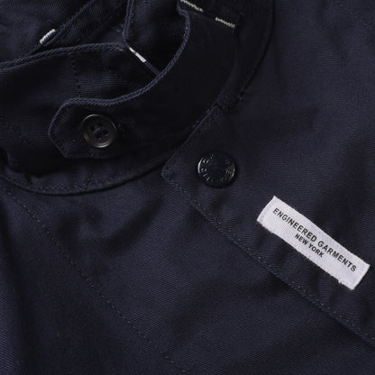 USED ENGINEERED GARMENTS COTTON TWILL COVERALL - NAVY