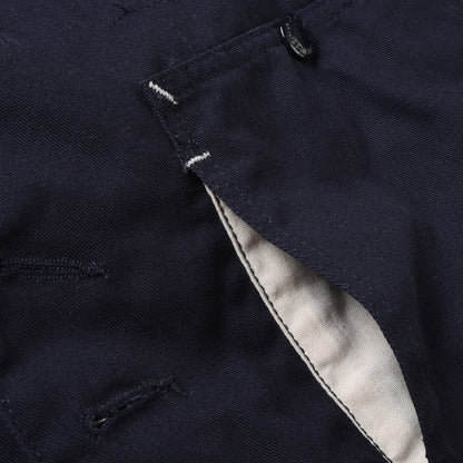 USED ENGINEERED GARMENTS COTTON TWILL COVERALL - NAVY