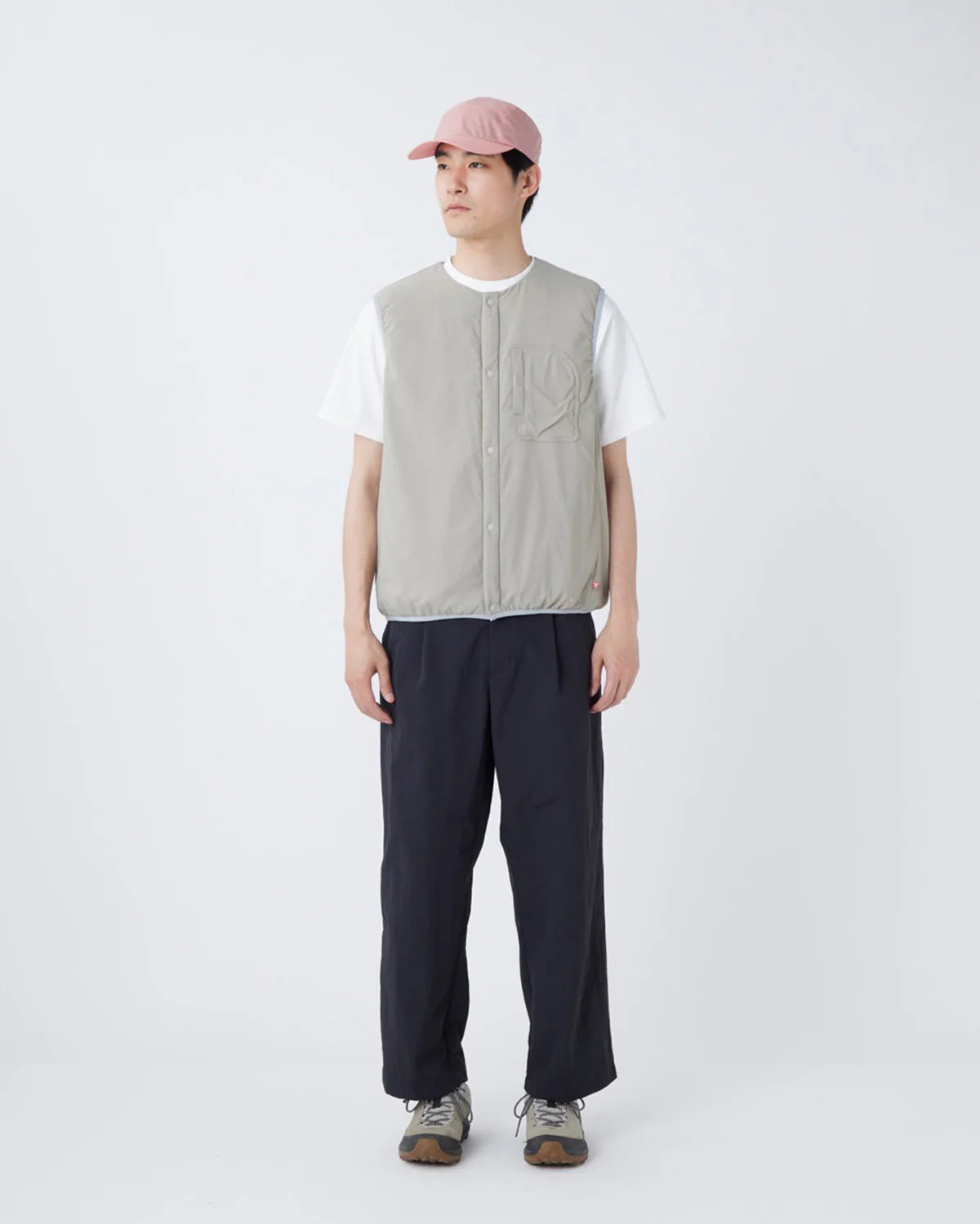 SNOW PEAK FLEXIBLE INSULATED VEST - GREIGE