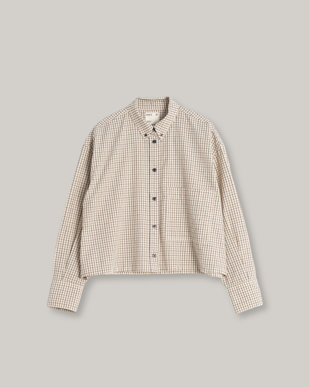 GIRLS OF DUST CUBIC SHIRT - CANTUCCI CHECK