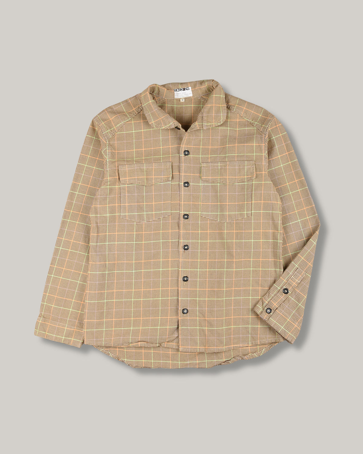 WORKING LS TRAP SHIRT - SMITH CHECK COTTON - YEAST