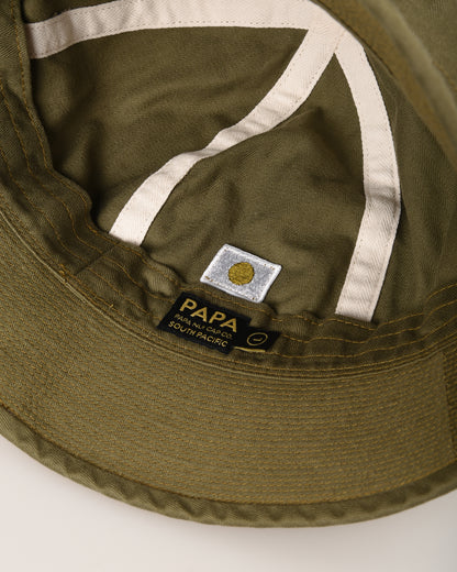 PAPA NUI BEACH MASTER HAT - OLVE DRAB