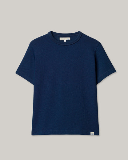 MERZ B. SCHWANEN WOMEN'S T-SHIRT - INDIGO