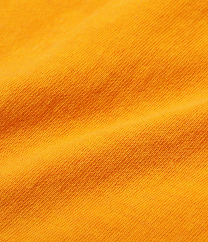 WHITESVILLE PIGMENT DYE POCKET T-SHIRT - GOLD