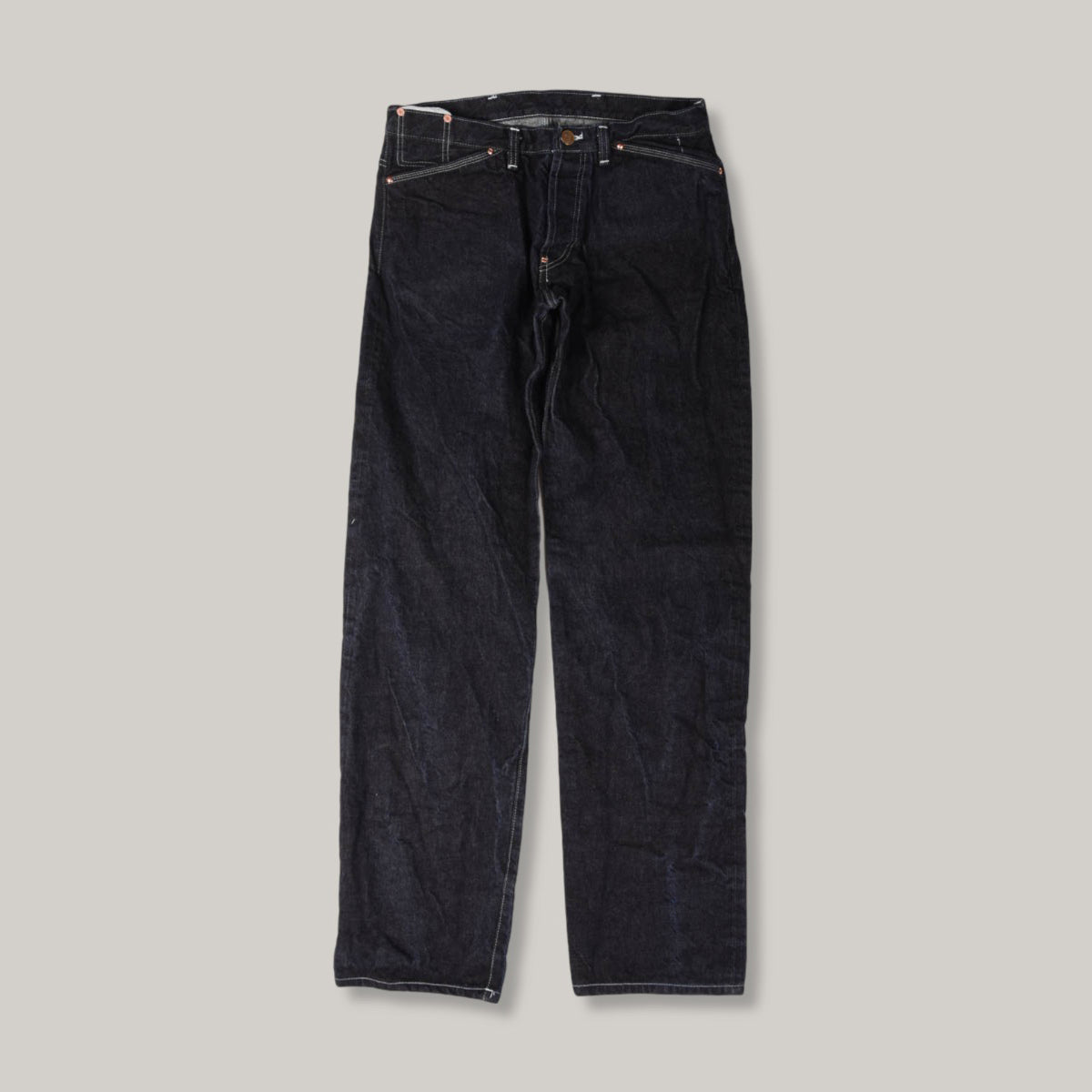 TENDER 132 WIDE JEANS - RINSED