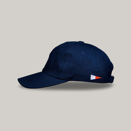 HEIMAT WAX COTTON SAILING CAP - INK