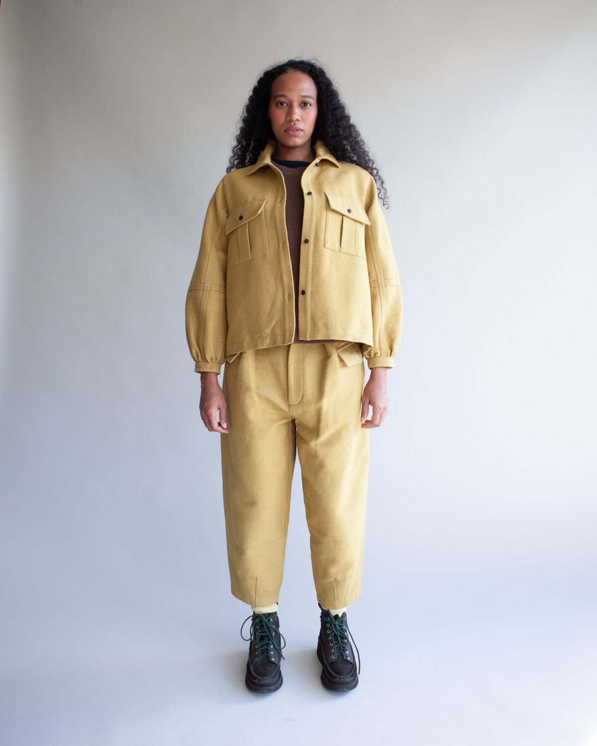 W'MENSWEAR JANE PANT - OLIVINE