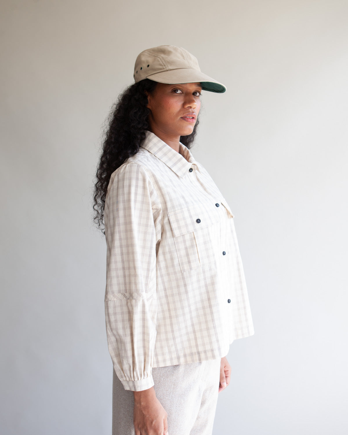 W' MENSWEAR PARA SHIRT - OFF-WHITE