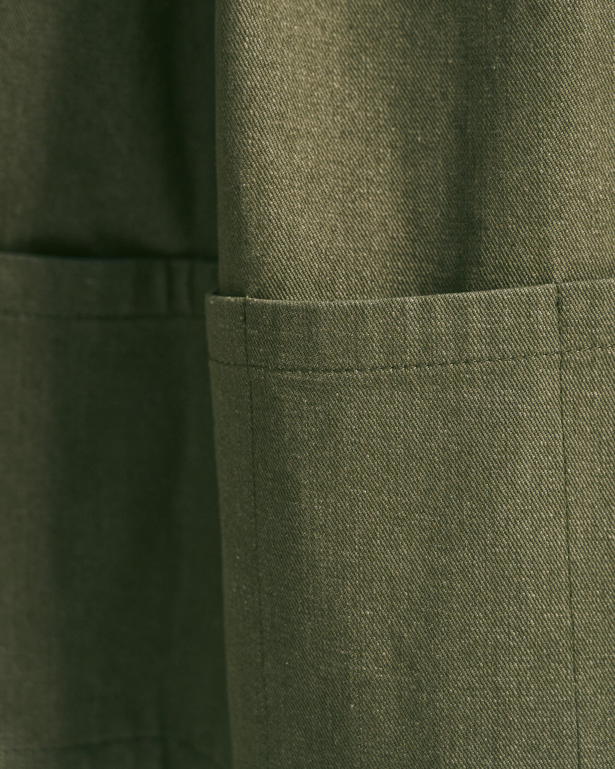 W'MENSWEAR RIDER SKIRT - DARK GREEN DENIM