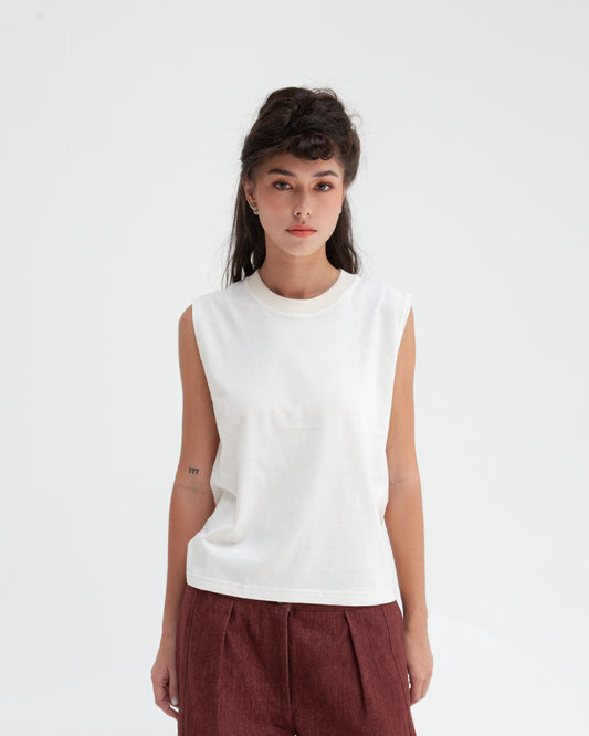 W'MENS TANK - NATURAL