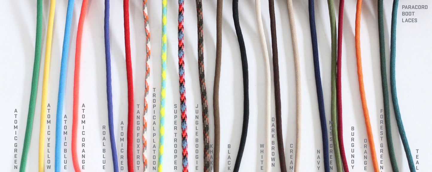 WOOTTEN PARACORD LACES 150CM