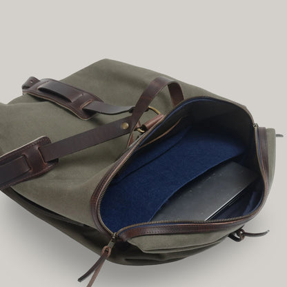 BLEU DE CHAUFFE ARCANA BACKPACK - KHAKI