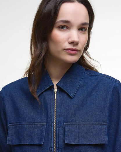 BARBOUR ARLA DENIM OVERSHIRT -  RINSE WASH