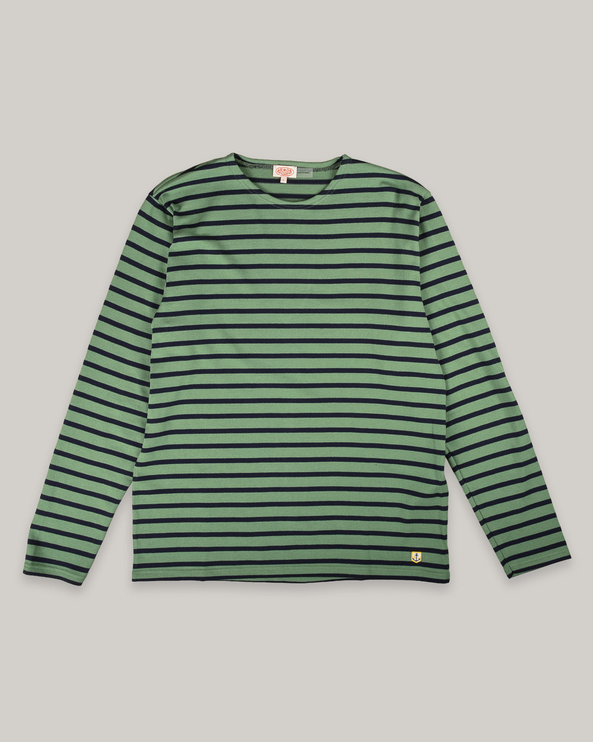ARMOR LUX HERITAGE BRETON L/S T-SHIRT - IVY/ MARINE DEEP