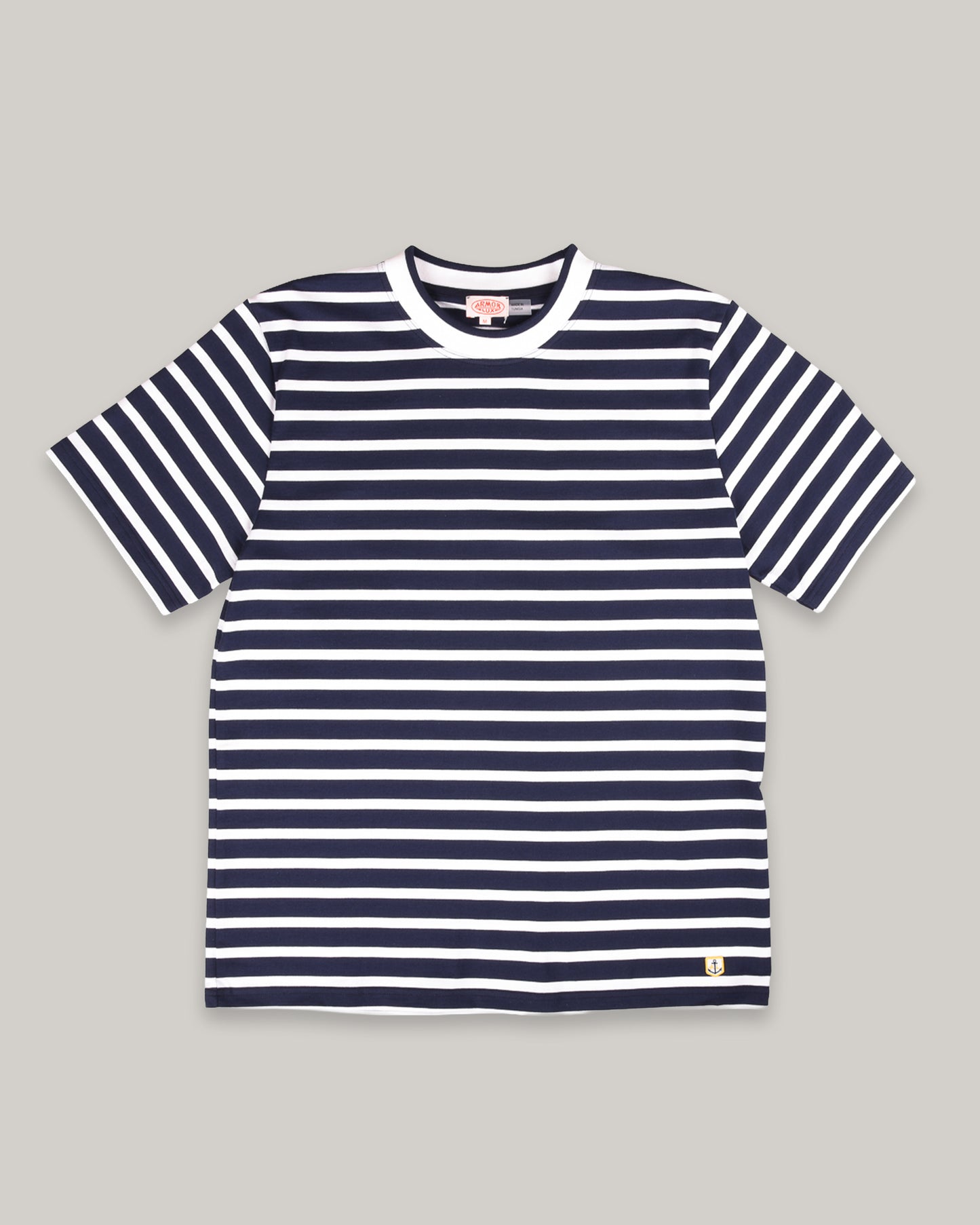 ARMOR LUX HERITAGE STRIPED T-SHIRT - MARINE DEEP/ WHITE