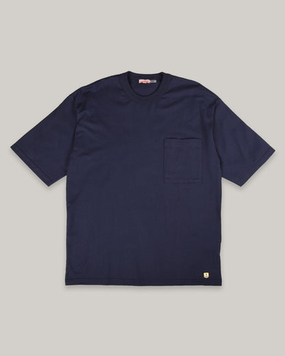 ARMOR LUX HERITAGE LOOSE FIT T-SHIRT - MARINE DEEP