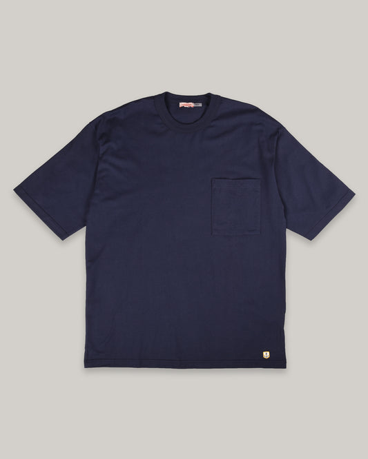 ARMOR LUX HERITAGE LOOSE FIT T-SHIRT - MARINE DEEP