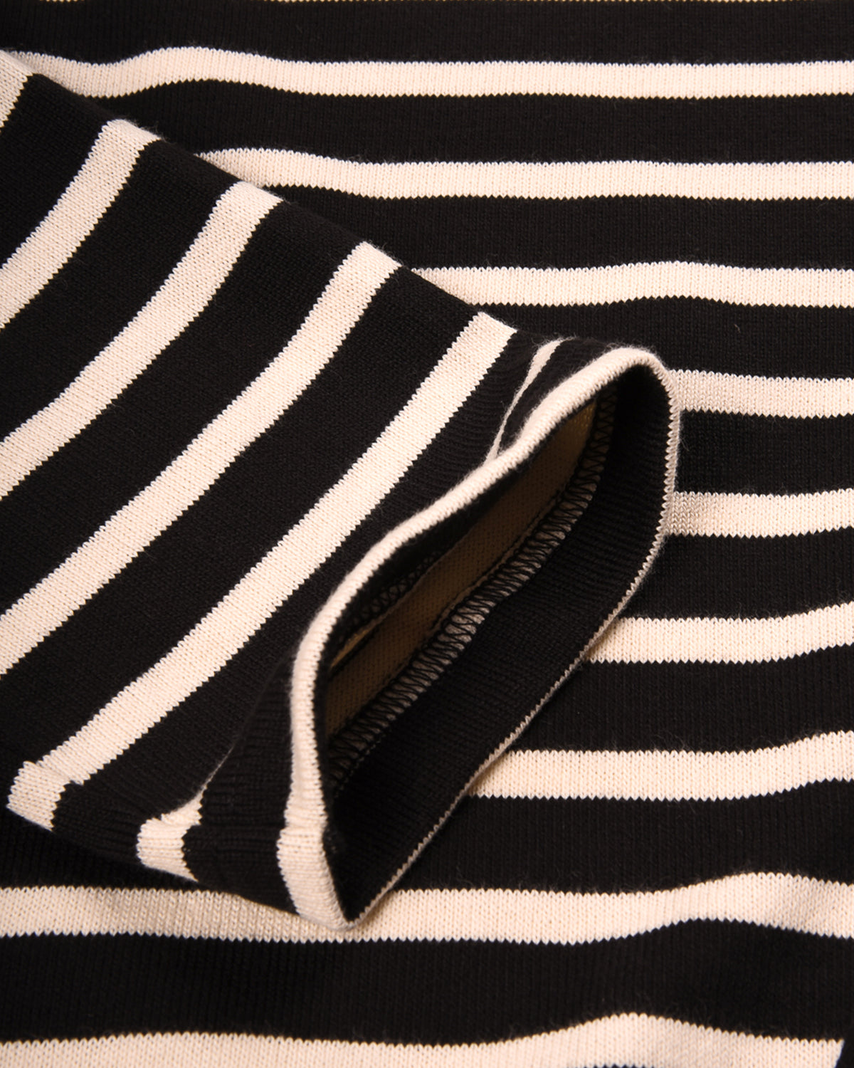 ARMOR LUX HERITAGE BRETON T-SHIRT L/S - BLACK/NATURE