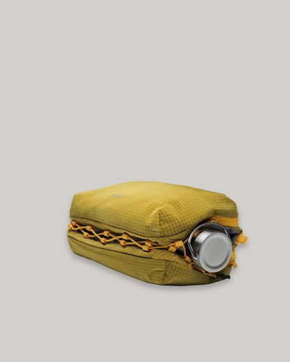 TOPOLOGIE BOTTLE SACOCHE LARGE MUSTARD VINTAGE RIPSTOP