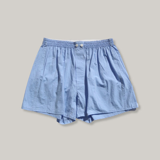 ANONYMOUS ISM FINE TYPEWRITER COTTON BOXER - BLUE