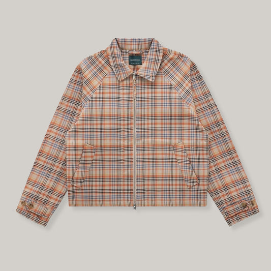 KNICKERBOCKER W.R. CANAL JACKET - ORANGE PLAID