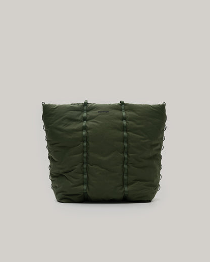 TOPOLOGIE CLOUD TOTE DEEP FOREST WASHED NYLON