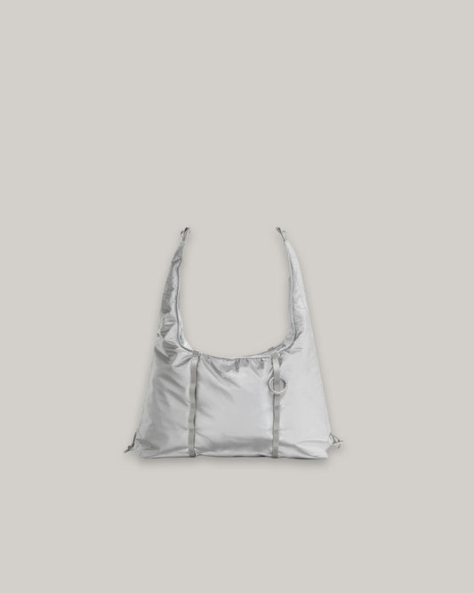 TOPOLOGIE CLOUD HOBO SMALL CHROME SPACE COATED