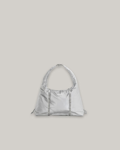 TOPOLOGIE CLOUD HOBO SMALL CHROME SPACE COATED