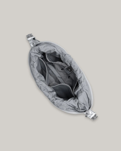 TOPOLOGIE CLOUD HOBO SMALL CHROME SPACE COATED