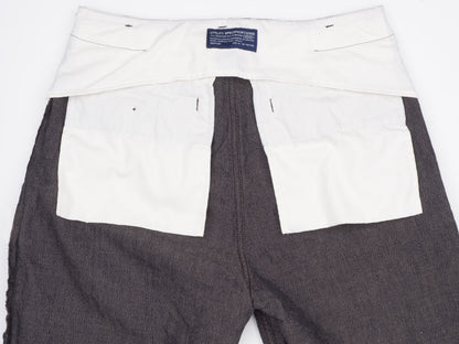 1ST PAT-RN DELTA TROUSERS - BROWN