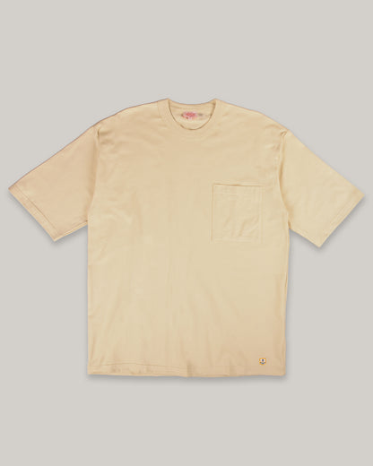 ARMOR LUX HERITAGE LOOSE FIT T-SHIRT - GRAVEL