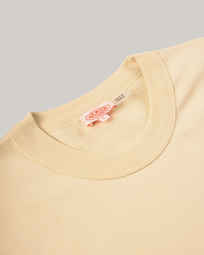 ARMOR LUX HERITAGE LOOSE FIT T-SHIRT - GRAVEL