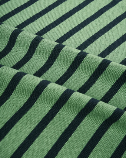 ARMOR LUX HERITAGE BRETON L/S T-SHIRT - IVY/ MARINE DEEP