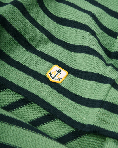 ARMOR LUX HERITAGE BRETON L/S T-SHIRT - IVY/ MARINE DEEP