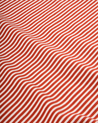 ARMOR LUX HERITAGE STRIPED T-SHIRT - KETCHUP/ MILK