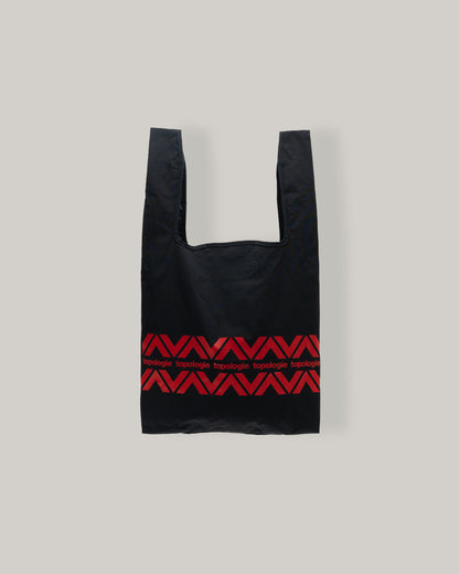 TOPOLOGIE KONBINI BAG BLACK PAPERY