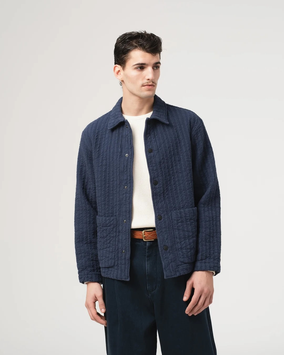 EAT DUST SONORA JACKET -  DUTTON JACQUARD - INDIGO