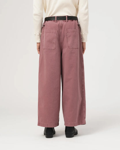 EAT DUST FATIGUE PANTS - DUCK CANVAS - ROSEWOOD