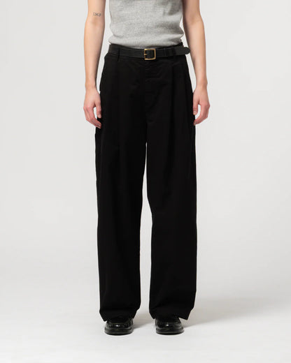 EAT DUST AMBASSADOR PANTS - CRISPY COTTON - BLACK