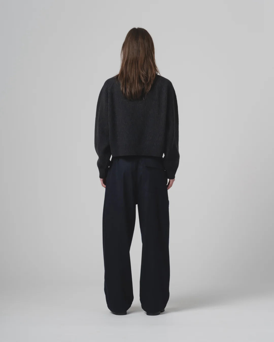 EAT DUST AMBASSADOR PANTS CASHART WOOL - INKT
