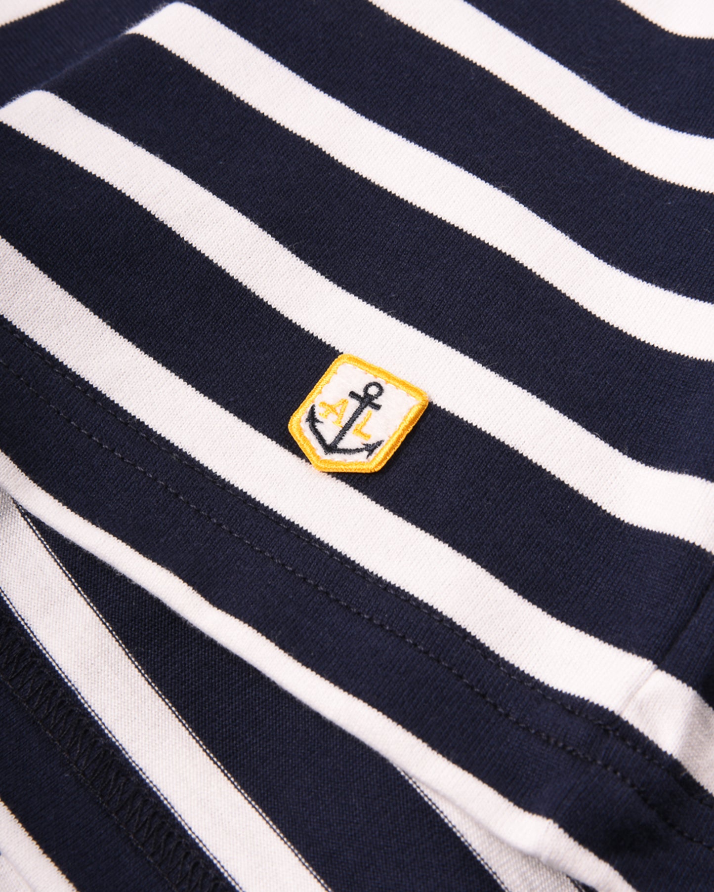 ARMOR LUX HERITAGE STRIPED T-SHIRT - MARINE DEEP/ WHITE