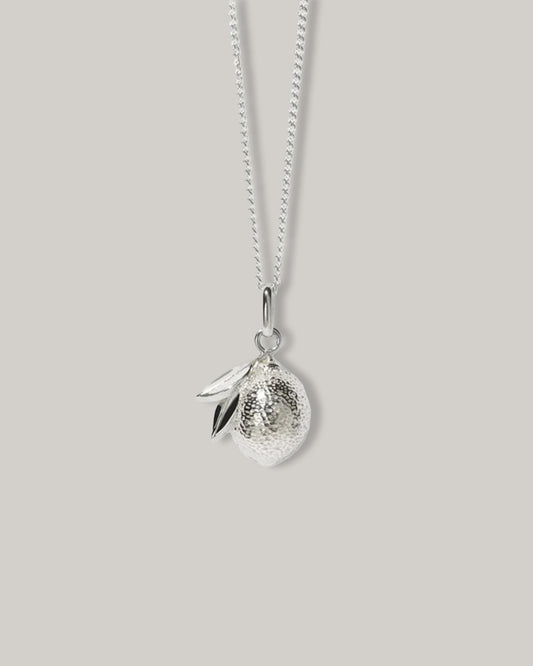 MEADOWLARK LEMON CHARM NECKLACE - STERLING SILVER