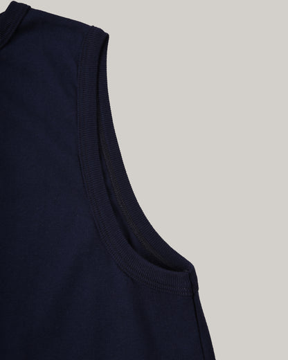 ARMOR LUX LADIES LONG TANK DRESS - SEAL