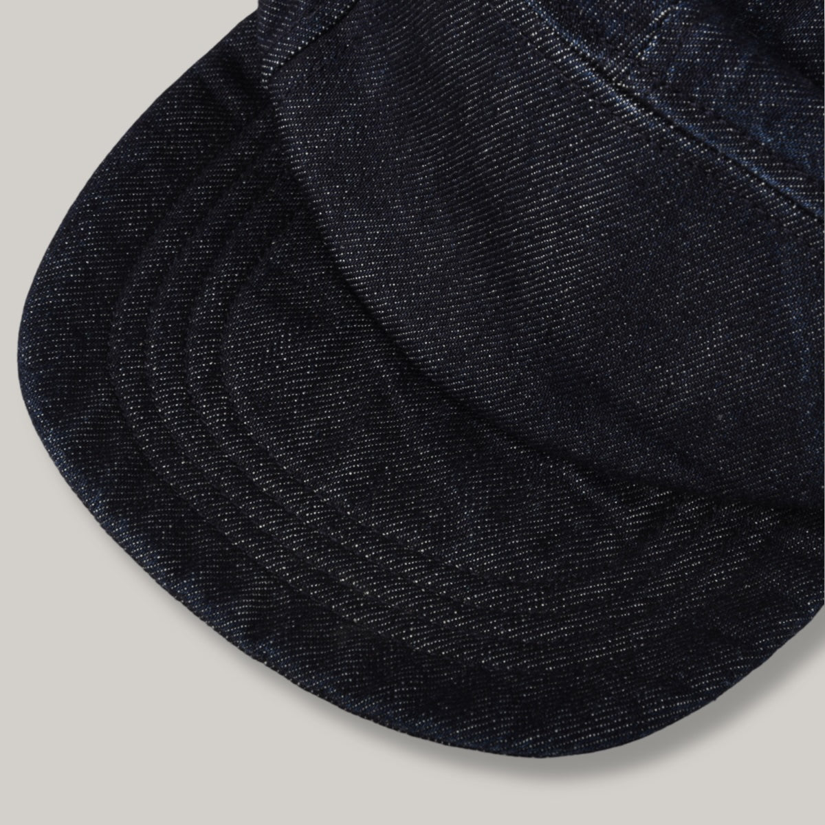 NIGEL CABOURN AC01 5 PANEL CAP DENIM - INDIGO